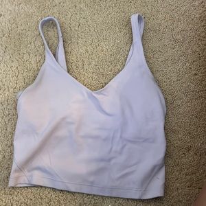 light purple lululemon align tank top